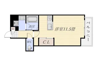 Ddesignまちの杜【9階】の間取り