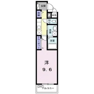 カルセドニー【3階】の間取り