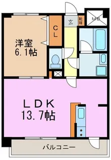 Imagine【2階】の間取り