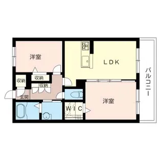 コンフォーザ並木【3階】の間取り