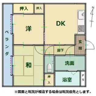 イーストパーク【2階】の間取り