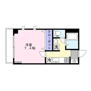 ナオネスティー【3階】の間取り