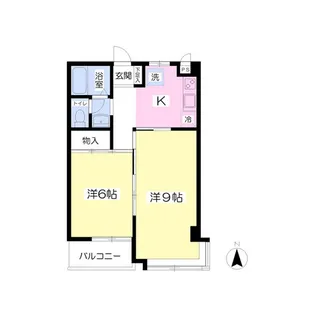 ハイツヴィオラ【3階】の間取り