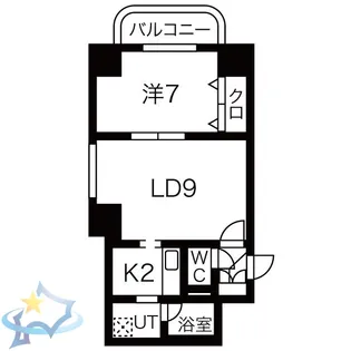 パルクアレース・ダハイム【11階】の間取り