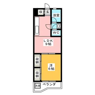 ノエル【4階】の間取り