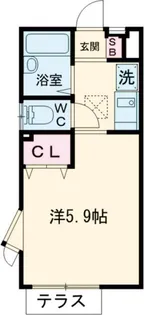 エスポワール桜丘【2階】の間取り