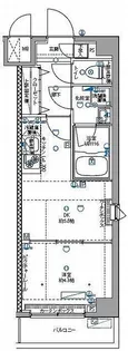 パティーナ蒲田南【1階】の間取り