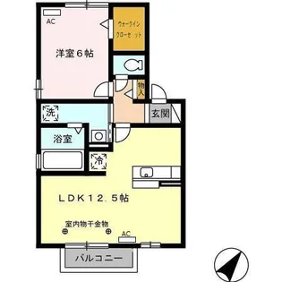 リビングタウンヴェルード【2階】の間取り