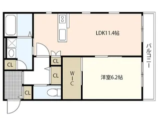 クーアヴァン【3階】の間取り