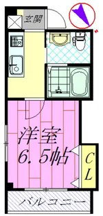 ウッディ【3階】の間取り