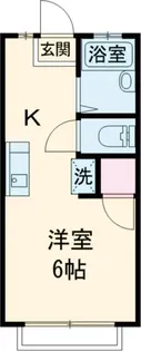 クロノス南大沢【2階】の間取り