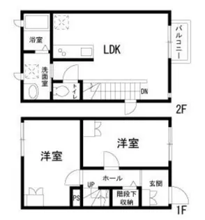 ヴァンヴェール【1階】の間取り