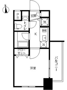 スカイコート新宿落合壱番館【10階】の間取り