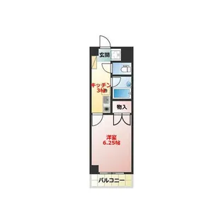グランコンフォール三田【1階】の間取り