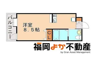 パーク アヴェニュー22【5階】の間取り