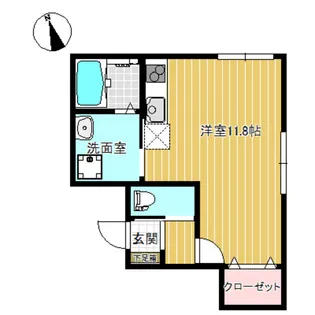 グラン・ジュテ【1階】の間取り