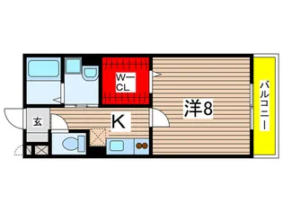 グリ-ンクレスト日吉II【2階】の間取り