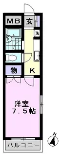 パインリーフドエル【3階】の間取り
