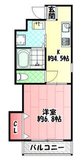 パルディナカダIII【2階】の間取り
