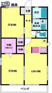 レトア1【1階】の間取り