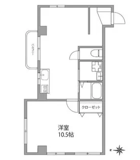 ビューラー433【1階】の間取り