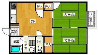ルピナス5【1階】の間取り