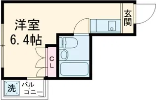 メゾン・ド・ルージュ【1階】の間取り