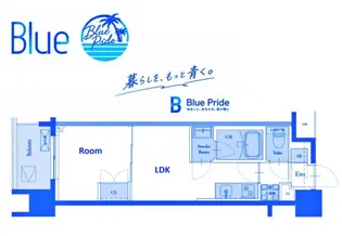 ラグゼナ磯子【3階】の間取り