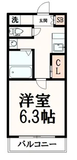 C’s 5 KOYATA【4階】の間取り