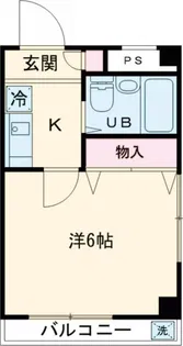 ヨーク阿佐ヶ谷【3階】の間取り