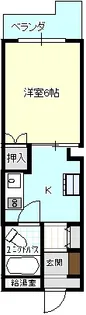 内藤マンション【3階】の間取り