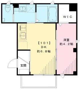 東京都品川区大崎4【マンション】の間取り