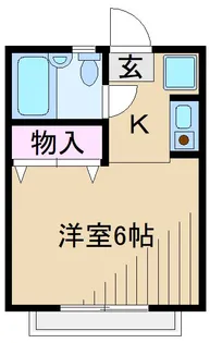 滝澤ハイツ【2階】の間取り