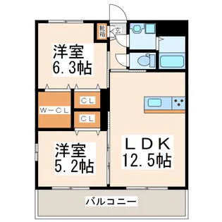 Amenity N【3階】の間取り