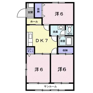 ステイズII【2階】の間取り