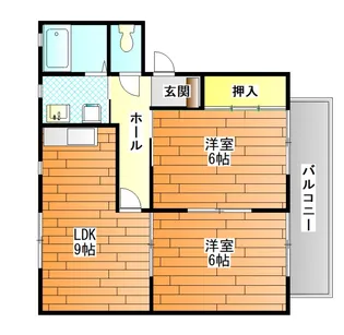 エクストリーム1【2階】の間取り