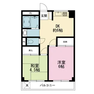 タケウチビル【4階】の間取り
