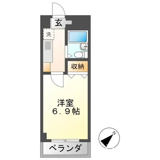 CARTIER【3階】の間取り