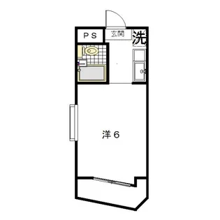 エスカイアハイツ【2階】の間取り