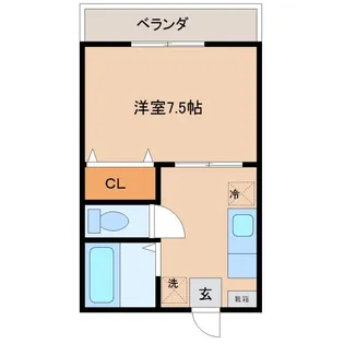 ブリシア【3階】の間取り