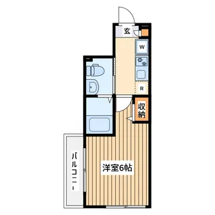 アザーレ・ソーニョ相武台【2階】の間取り