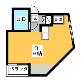 アーバン・コア新栄【1階】の間取り