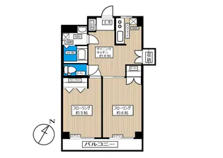 サニージョイハイツ【3階】の間取り