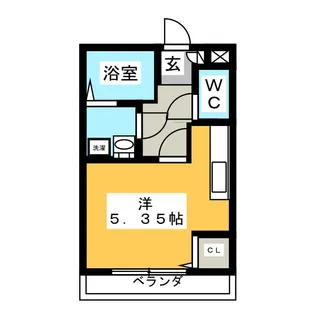 シエルブルー前橋【1階】の間取り