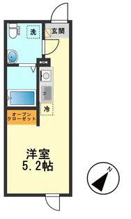 フィオーレ金町II【2階】の間取り