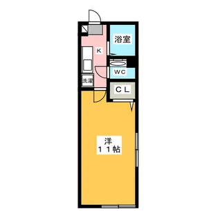 グランシャリオ【1階】の間取り