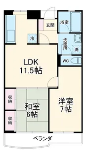 第32アオイビル【3階】の間取り