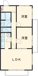 LEREVE中野坂上【1階】の間取り