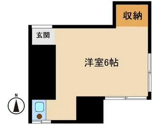 港荘【1階】の間取り