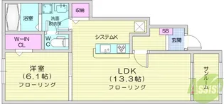 エトワール C【1階】の間取り